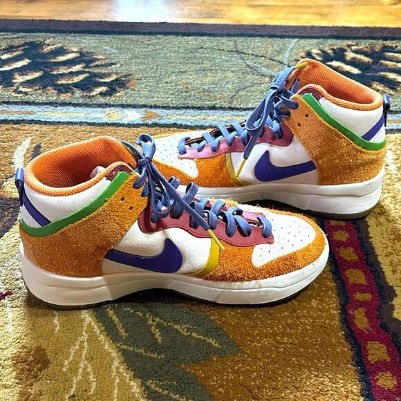 Nike Men 10 Dunk High Up PRM Setsubun  Kuniyoshi Utagawa  DQ5012-133 - Picture 1 of 11